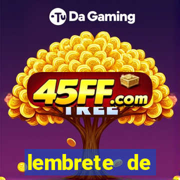 lembrete de vencimento para cliente